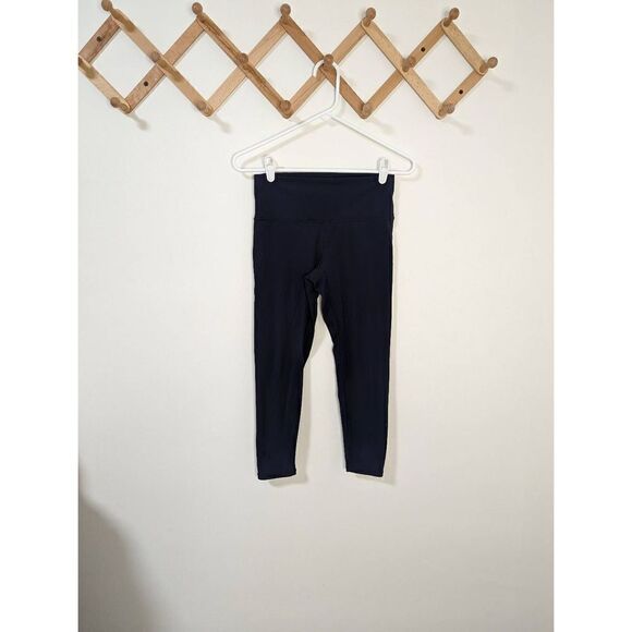 Zyia Active Navy Blue Leggings - Size 4 - Picture 1 of 8